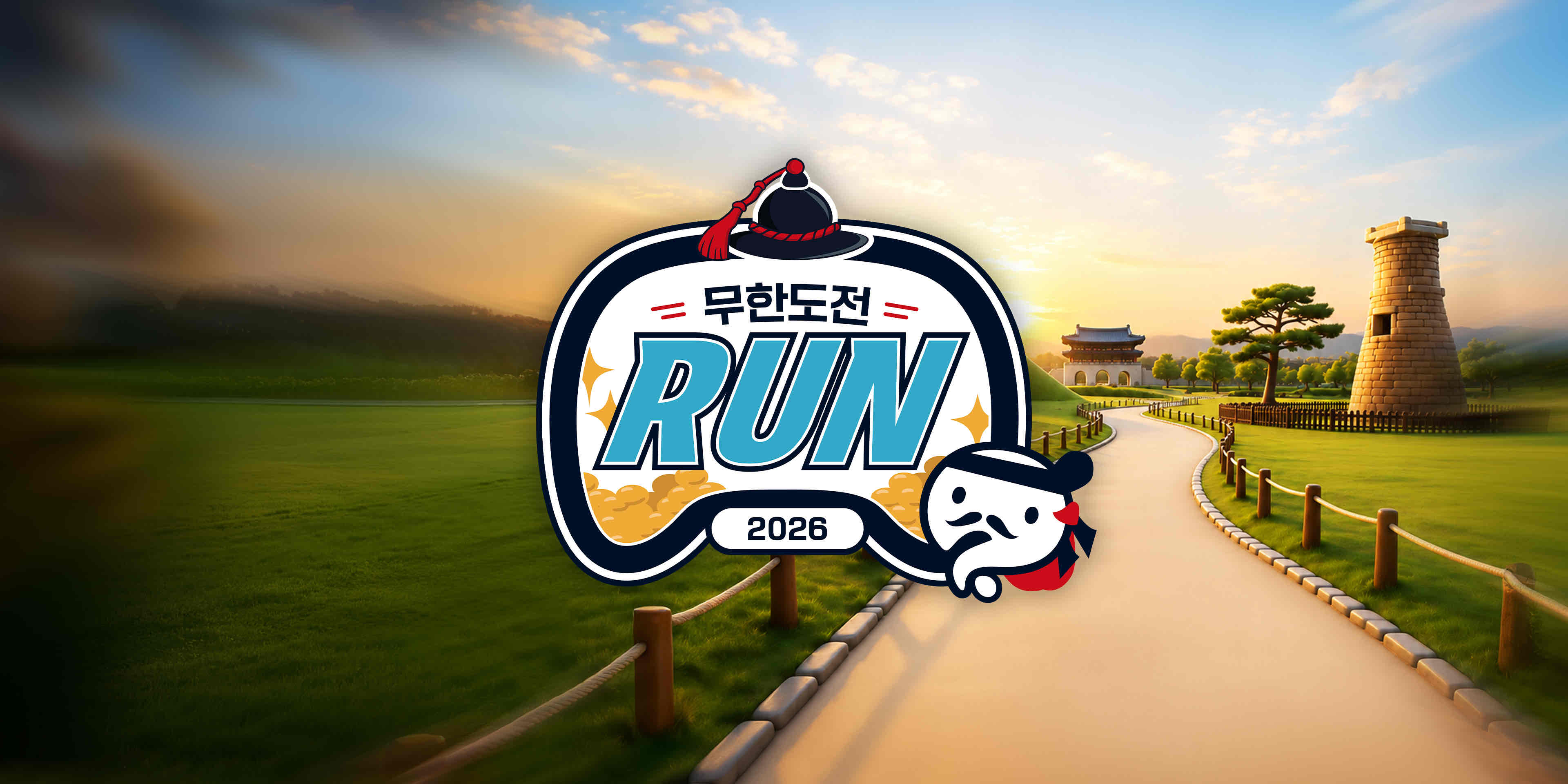 무한도전 Run in 경주 포스터
